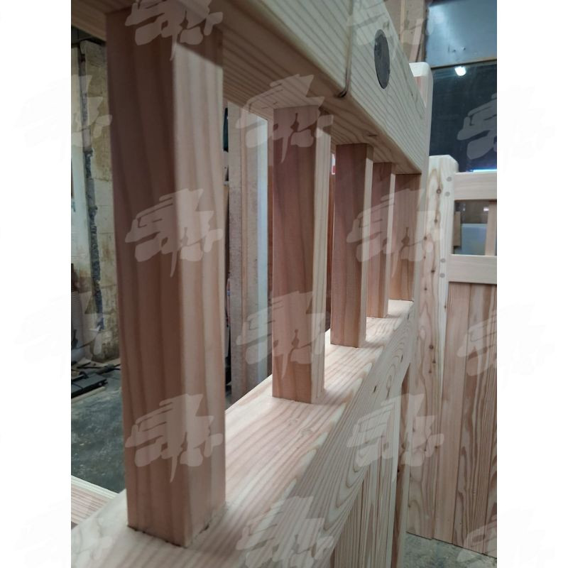 Pair of European Oak Flat Top Cottage Style Driveway Gates