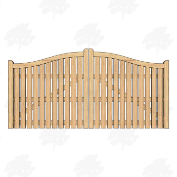 European Oak Swan Neck...