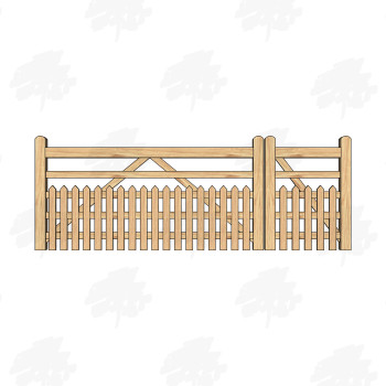 European Oak Half Paled 5...