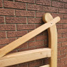 British Douglas Fir Curved Heel (Ranch) & 5 Bar Gate Combo
