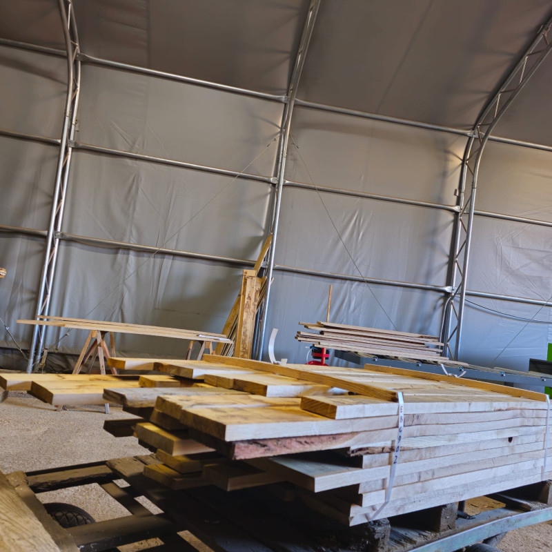 Kiln Dried 27mm European Oak Boards - B/C Grade, 58 Boards (0.21m3) - Pack nr EBC902
