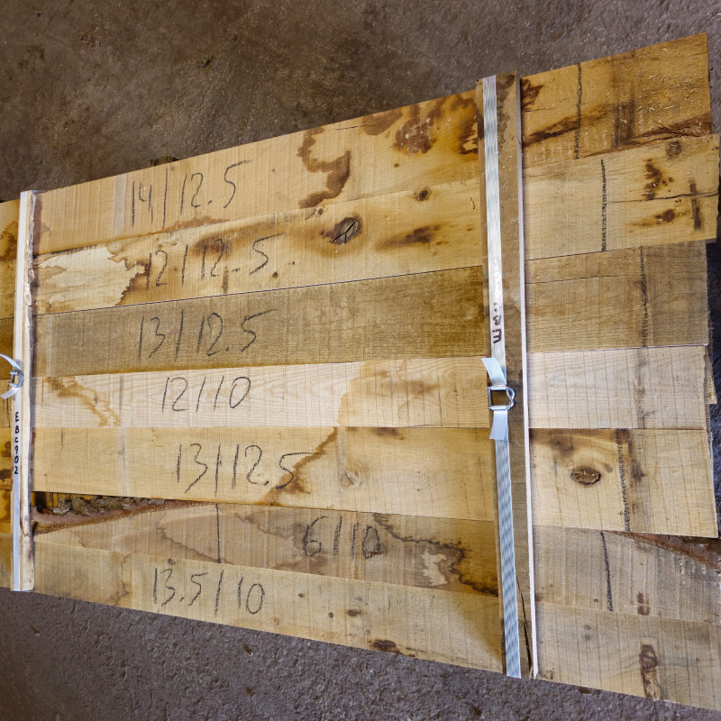 Kiln Dried 27mm European Oak Boards - B/C Grade, 58 Boards (0.21m3) - Pack nr EBC902