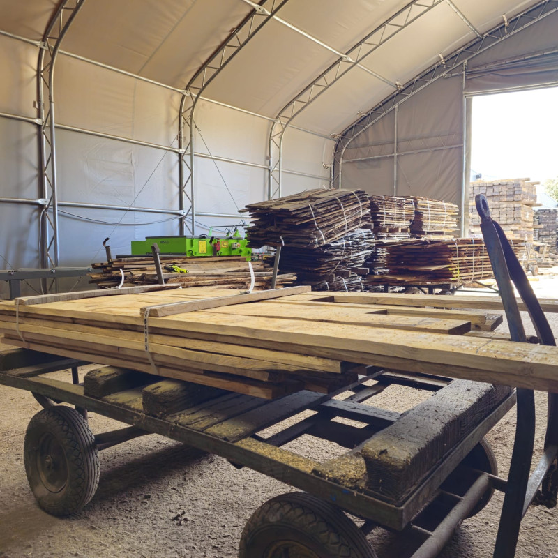 Kiln Dried 27mm European Oak Boards - B/C Grade, 41 Boards (0.185m3) - Pack nr EBC903