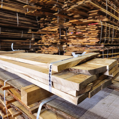 Kiln Dried 27mm European Oak Boards - B/C Grade, 12 Boards (0.043m3) - Pack nr EBC904