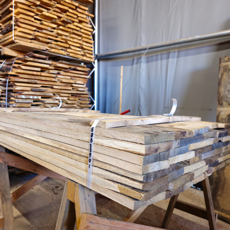 Kiln Dried 22mm European Oak Boards - B/C Grade, 39 Boards (0.17m3) - Pack nr EBC22901