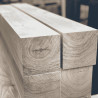 European Oak Back Weathered Top Gate Post