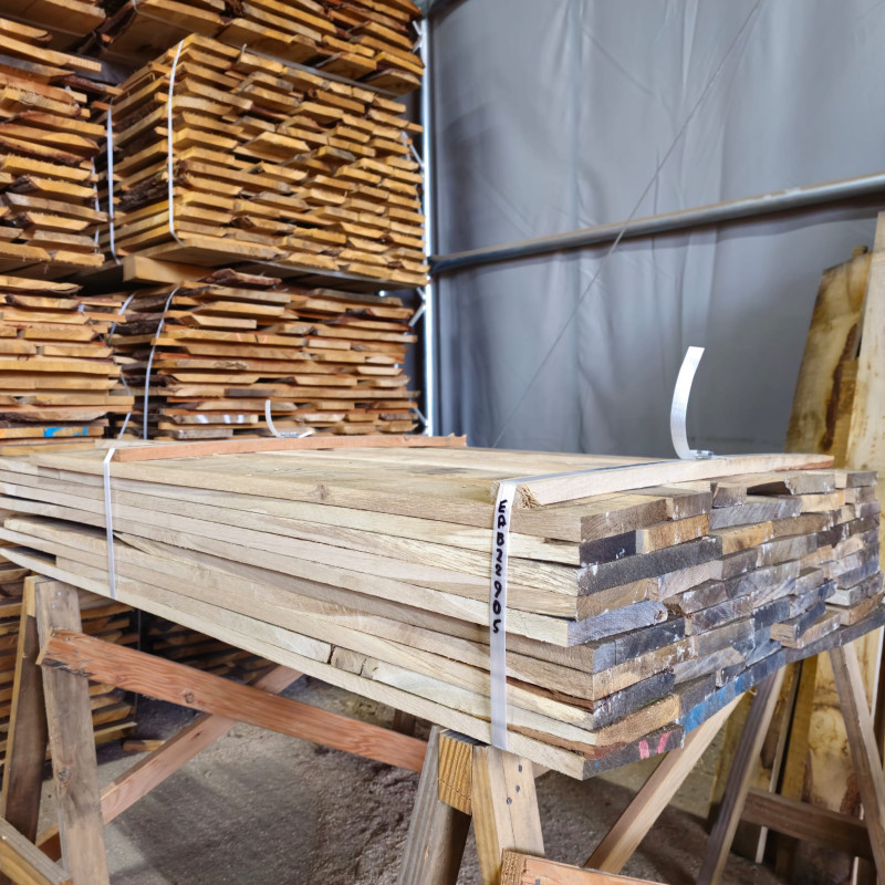 Kiln Dried 22mm European Oak Boards - A/B Grade, 57 Boards (0.19m3) - Pack Ref. SE-EO-AB-22-1017
