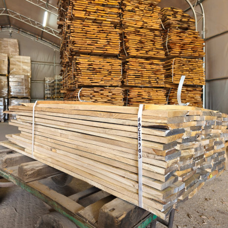 Kiln Dried 22mm European Oak Boards - B/C Grade, 89 Boards (0.30m3) - Pack Ref. SE-EO-BC-22-1018