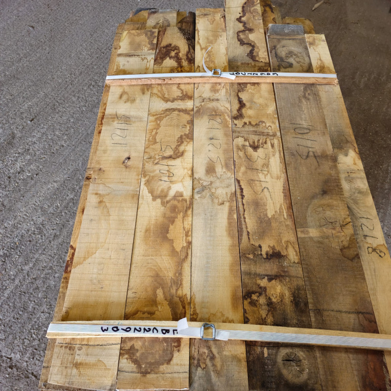 Kiln Dried 22mm European Oak Boards - B/C Grade, 89 Boards (0.30m3) - Pack Ref. SE-EO-BC-22-1018