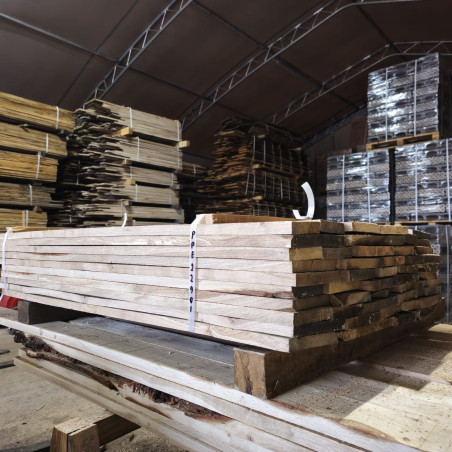 Kiln Dried 22mm European Pippy Oak Boards, 50 Boards (0.21m3) - Pack nr PPE22901