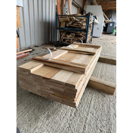 Kiln Dried 27mm Defected European Oak Boards - A/B Grade, 29 Boards (0.20m3) - Pack Ref. SE-EO-AB-27-1020