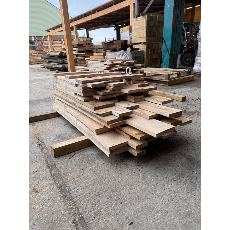 Kiln Dried 27mm Defected European Oak Boards - B/C Grade, 25 Boards (0.18m3) - Pack Ref. SE-EO-BC-27-1023