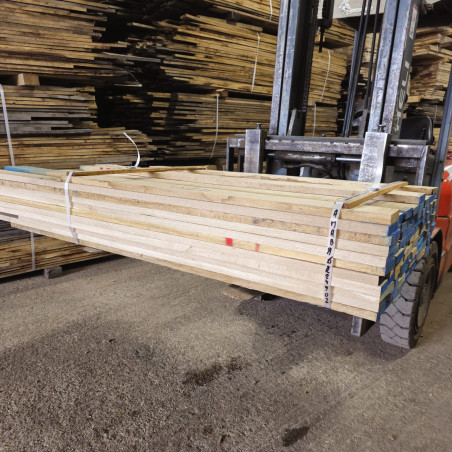 Kiln Dried 25mm American White Oak Boards - A/B Grade, 66 Boards (0.23m3) - Pack nr SE-AW-AB-25-1031