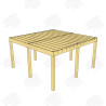Moderna Contemporary British Larch/Douglas Fir Pergola Kit - FREE DELIVERY