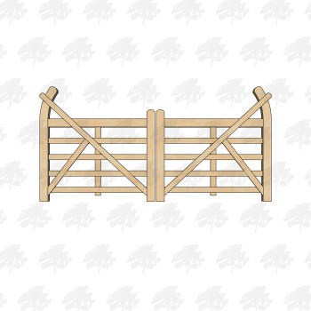 Pair of British Douglas Fir...