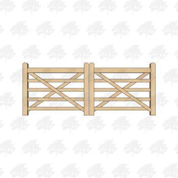 Pair of British Douglas Fir...