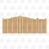 European Oak Swan Neck Closeboard Driveway & Pedestrian Gates | Buy Online from the Experts at UK Timber