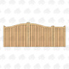 British Douglas Fir Swan Neck Closeboard Driveway & Pedestrian Gates | Buy Online from the Experts at UK Timber