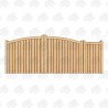 British Douglas Fir Curved Top Closeboard Driveway & Pedestrian Gates | Buy Online from the Experts at UK Timber