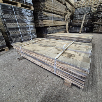Kiln Dried 22mm European Oak Boards - Rustic Grade, 96 Boards (0.365M3) - Pack Ref. SE-EO-RU-KD-22-1061