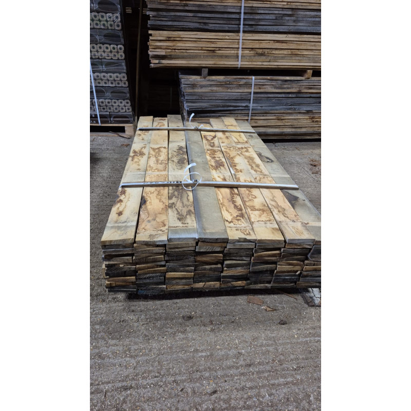 Kiln Dried 22mm European Oak Boards - B/C Grade, 96 Boards (0.396M3) - Pack Ref. SE-EO-BC-KD-22-1062