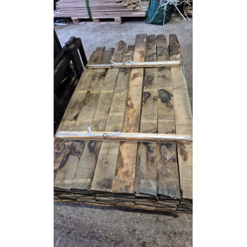 Kiln Dried 22mm European Oak Boards - Rustic Grade, 88 Boards (0.416M3) - Pack Ref. SE-EO-RU-KD-22-1058