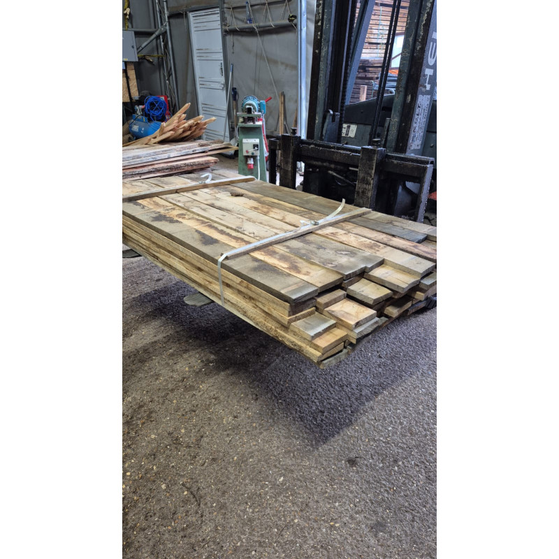 Kiln Dried 22mm European Oak Boards - Rustic Grade, 64 Boards (0.273M3) - Pack Ref. SE-EO-RU-KD-22-1052