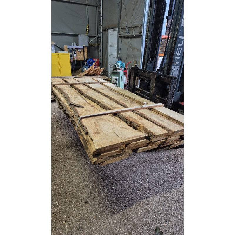 Kiln Dried 27mm European Oak Boards - A/B Grade, 26 Boards (0.20M3) - Pack Ref. WE-EO-AB-KD-27-1044