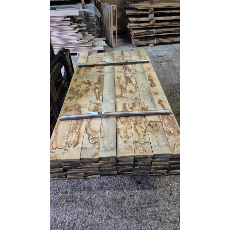 Kiln Dried 22mm European Oak Boards - A/B Grade, 88 Boards (0.370M3) - Pack Ref. SE-EO-AB-KD-22-1063