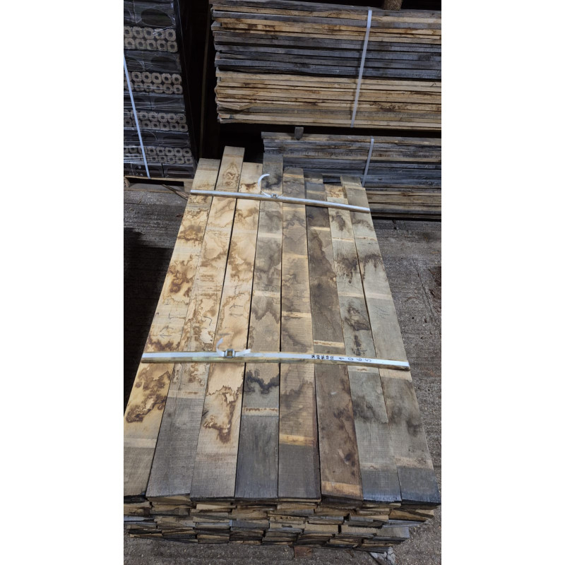 Kiln Dried 22mm European Oak Boards - B/C Grade, 80 Boards (0.313M3) - Pack Ref. SE-EO-BC-KD-22-1065