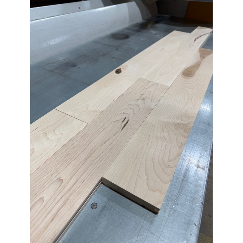 Solid American Maple Flooring Boards