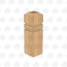 Sawn European Oak Bollard - 150 x 150