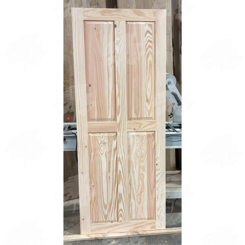 Solid Douglas Fir Victorian Four Panel Door | Buy Prestige Solid Douglas Fir Doors Online from the Experts at UK Timber