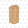Sawn European Oak Bollard - 200 x 200