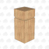Sawn European Oak Bollard - 225 x 225