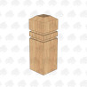 Planed All Round European Oak Bollard - 175 x 175