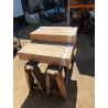 PAR and Chamfered European Oak Bollard - 125 x 125