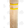 PAR and Chamfered European Oak Bollard - 200 x 200