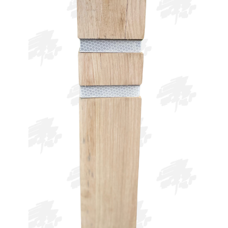 PAR and Chamfered European Oak Bollard - 200 x 200