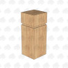 PAR and Chamfered European Oak Bollard - 200 x 200