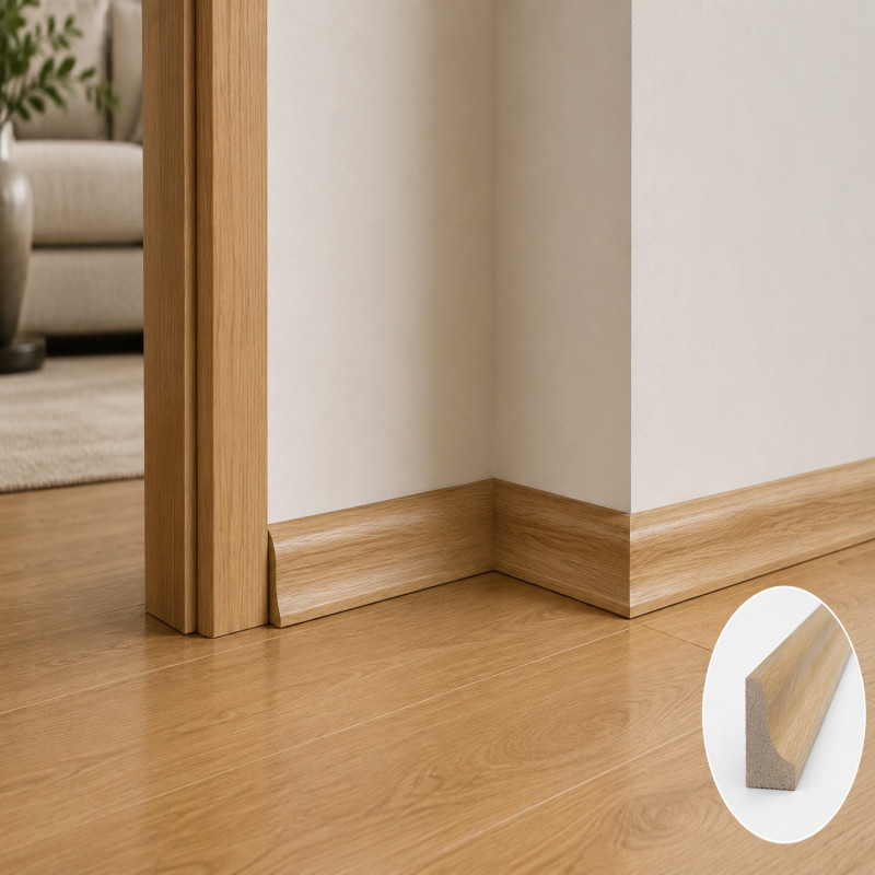 Solid European Oak Scotia Beading