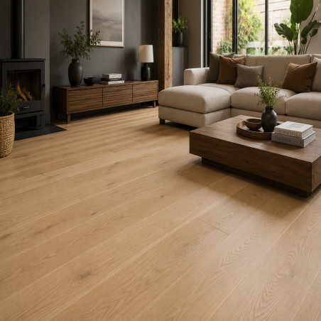 PraktiPlank 16mm Solid European Oak Flooring | UK Timber