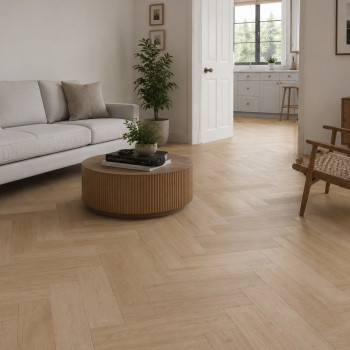 Priory Solid English Ash Herringbone Parquet Flooring | UK Timber