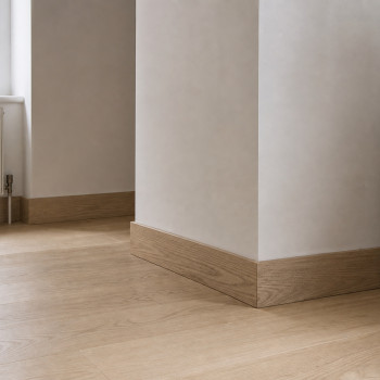 Solid English Ash Wood Skirting Board