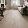 Mixed Width Solid Ash Wood Flooring