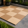 Pack of 4 Oak Decking Tiles from UK Timber Limited