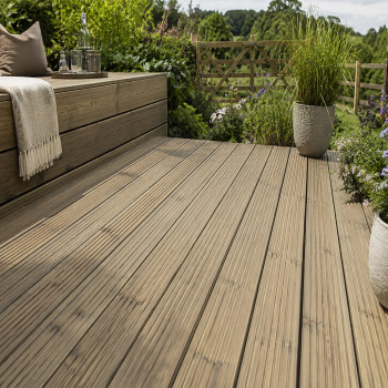 Premium 21mm Ash Thermowood Decking | Buy Decking Boards Online from the Experts at UK Timber