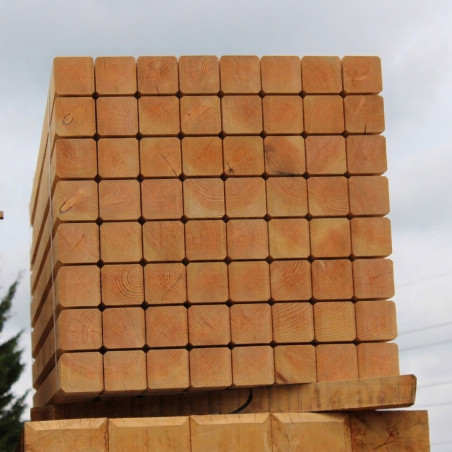 Machined / Moulded Untreated Douglas Fir Landscaping Railway Sleeper