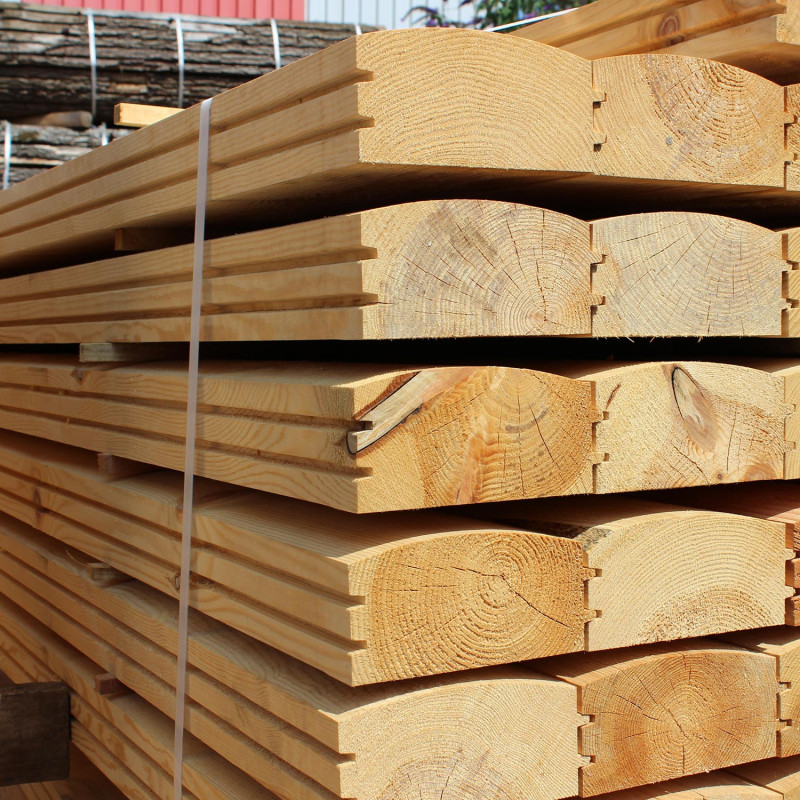 Douglas Fir Super Heavy Log Lap Railway Sleepers | Buy Contemporary Landscaping Online from the Experts at UK Timber