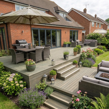 Presura Premium Pressure Treated Nordic Redwood Decking | Buy Decking Boards Online from the Experts at UK Timber